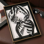 Bohemian Style Print Luxury Brand Silk Square Scarf Women Satin Shawls Neckerchief Wrap Scarves Bandana Hair Hjiab Floral