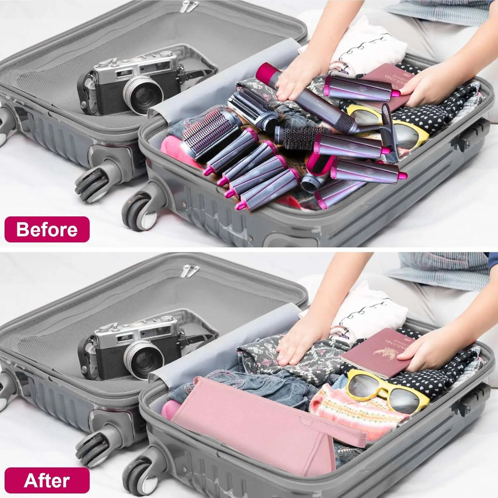 Travel Storage Bag Compatible For Dyson Airwrap Styler, For Shark Flexstyle Air Styling & Drying System, Portable Carrying Case