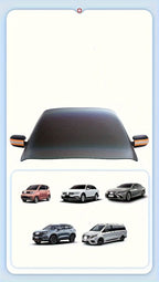 Magnetic Snow Cover for Car Windshield, Oxford Cloth Thickened Antifreeze Sunshade, Heat And Snow Protection