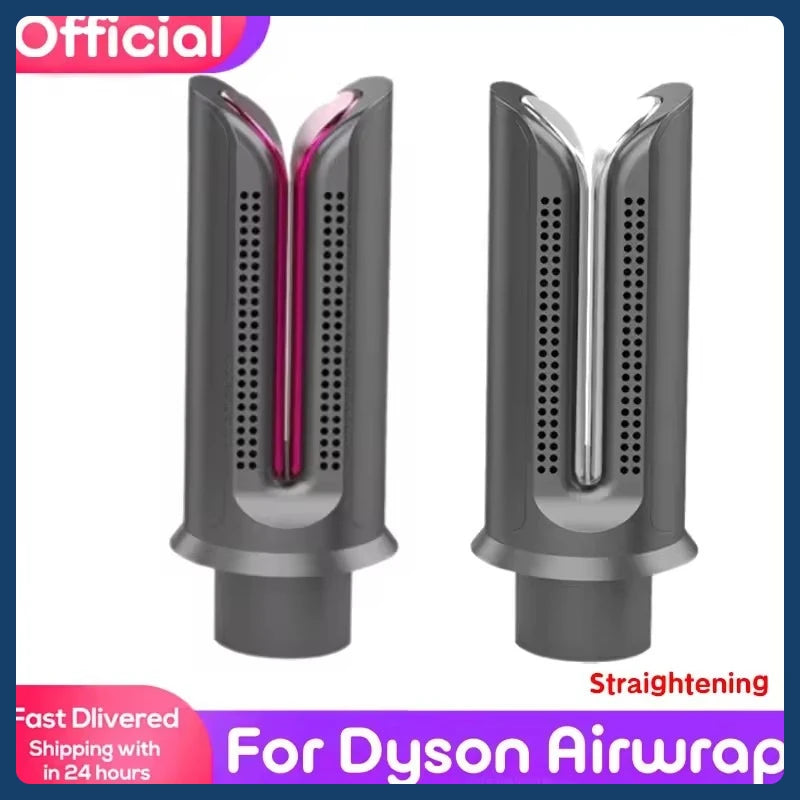 Hair Dryer Straight Nozzle Attachment For Dyson Airwrap HD Straight Plate Clamp Hair Styling Straightening Tool