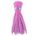 Pet Plush Toy Octopus Dog Interactive Toy Indestructible Bite Resistant Sound Puppy squeaky Octopu Dogs Rattle For Toys Supplies