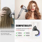 Supersonic Hair Dryer Diffuser Compatible, Anti-Warping Nozzle for Dyson, HD01, HD02, HD03, HD04, HD08, HD15