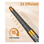 UNCL Conical Long Barrels Attachment For Dyson Airwrap HS01 HS05, 20MM-36MM Auto-Wrap Curling Iron For Curls And Waves