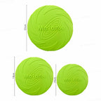OUZEY Bite Resistant Flying Disc Toys For Dog Multifunction Pet Puppy Training Toys Outdoor Interactive Game Pet Dogs Products