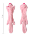 Funny Simulated Animal No Stuffing Dog Toy with Squeakers Durable Stuffingless Plush Squeaky Dog Chew Toy Crinkle Pet Squeak Toy