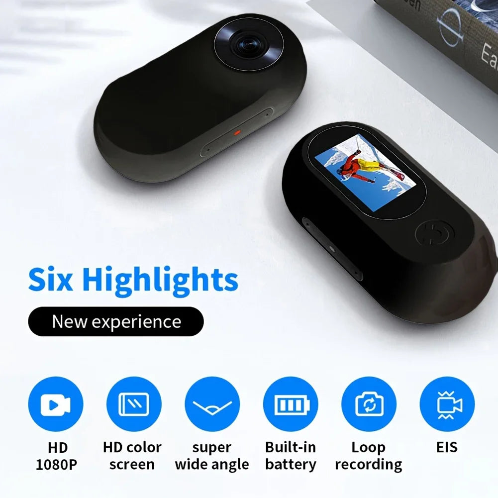 HD 1080P Dog Tracker Collar No WiFi Needed Dog Cat Pet Camera Collar Pet Sport Camera Video Records for Cats Dogs Birthday Gift