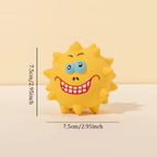 Cute Squeaky Pet Dog Interactive Chew Toy Puppy Bite Resistant Thorn Tooth Cleaning Toy Molar Chew Toys for Dogs Supplies