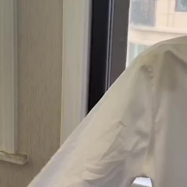 [1pc Handheld Steamer Iron] 1pc Handheld Steamer Iron - Powerful Steam, Compact & Portable, Wrinkle Removal for Clothes, Ideal for Home, Office, Travel, US Plug, 110-130V, White & Blue, Garment Care, Modern, Durable, Ironing