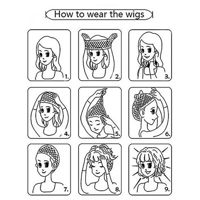 WIGSIN 16Inch Synthetic Short Headband Water Wave Curly Hair Wig for Women Breathable Hair Accessories Fashion Hairpiece