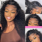 Wear Go Wig ISEE Hair Mongolian Water Wave 7x5 Glueless Preplucked Human Wigs Ready To Go Pre Cut Lace Easy Install HD Lace Wigs