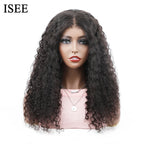 Wear Go Wig ISEE Hair Mongolian Water Wave 7x5 Glueless Preplucked Human Wigs Ready To Go Pre Cut Lace Easy Install HD Lace Wigs
