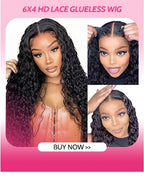 Wear Go Wig ISEE HAIR PreBleached Knots Kinky Curly HD Lace Glueless Human Wigs Ready To Go Pre Cut Lace PrePlucked Hairline Wig