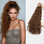 WIGSIN 18Inch Synthetic Long Curly Ponytail With Elastic Hair Rope Hair Extensions Fashionable Daily Use Party Hair Accessories