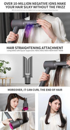 Hair Dryer Straight Nozzle Attachment For Dyson Airwrap HD Straight Plate Clamp Hair Styling Straightening Tool