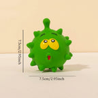 Cute Squeaky Pet Dog Interactive Chew Toy Puppy Bite Resistant Thorn Tooth Cleaning Toy Molar Chew Toys for Dogs Supplies